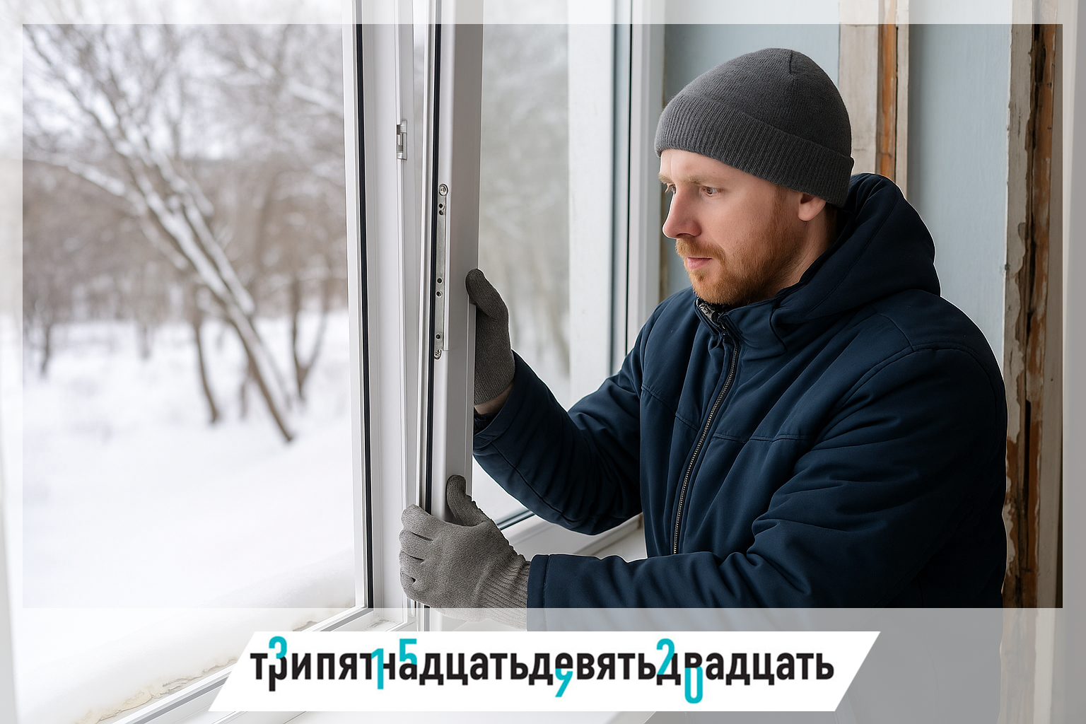 Замена старых рам зимой: мифы и реальность