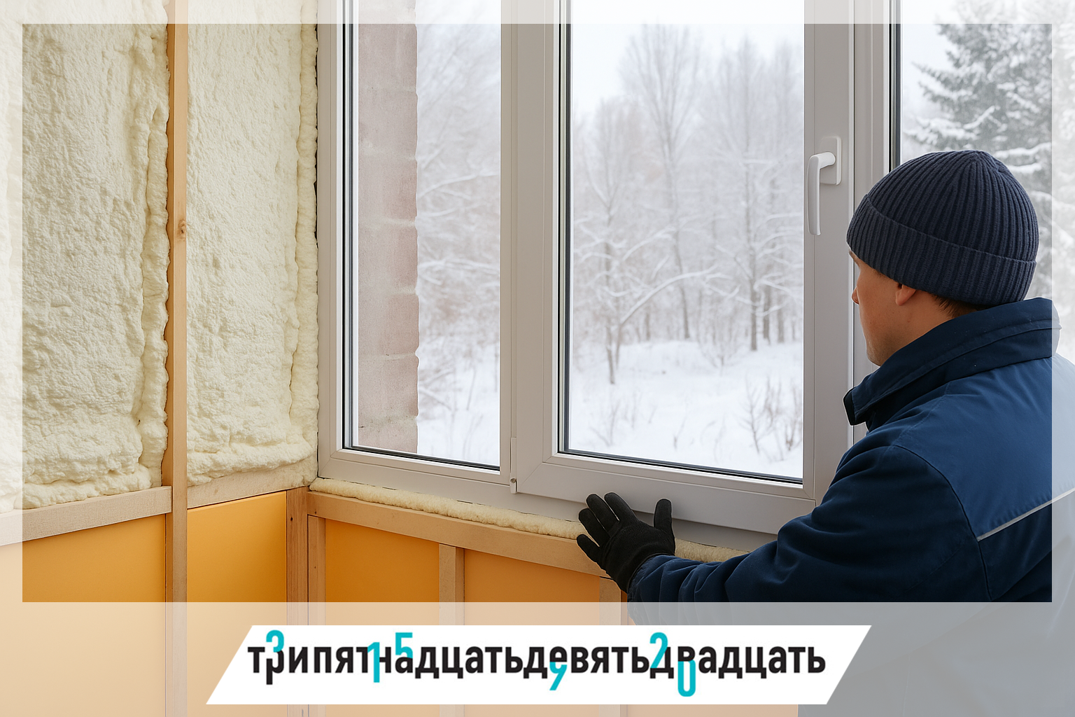 Как правильно сделать тёплое остекление балкона зимой