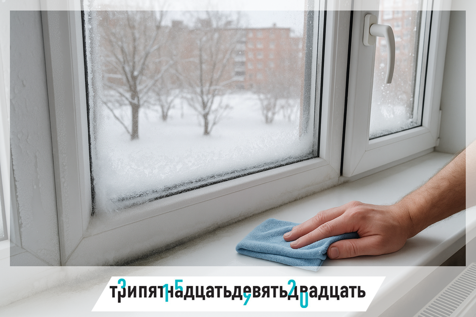 Холодный подоконник — сигнал утечки тепла