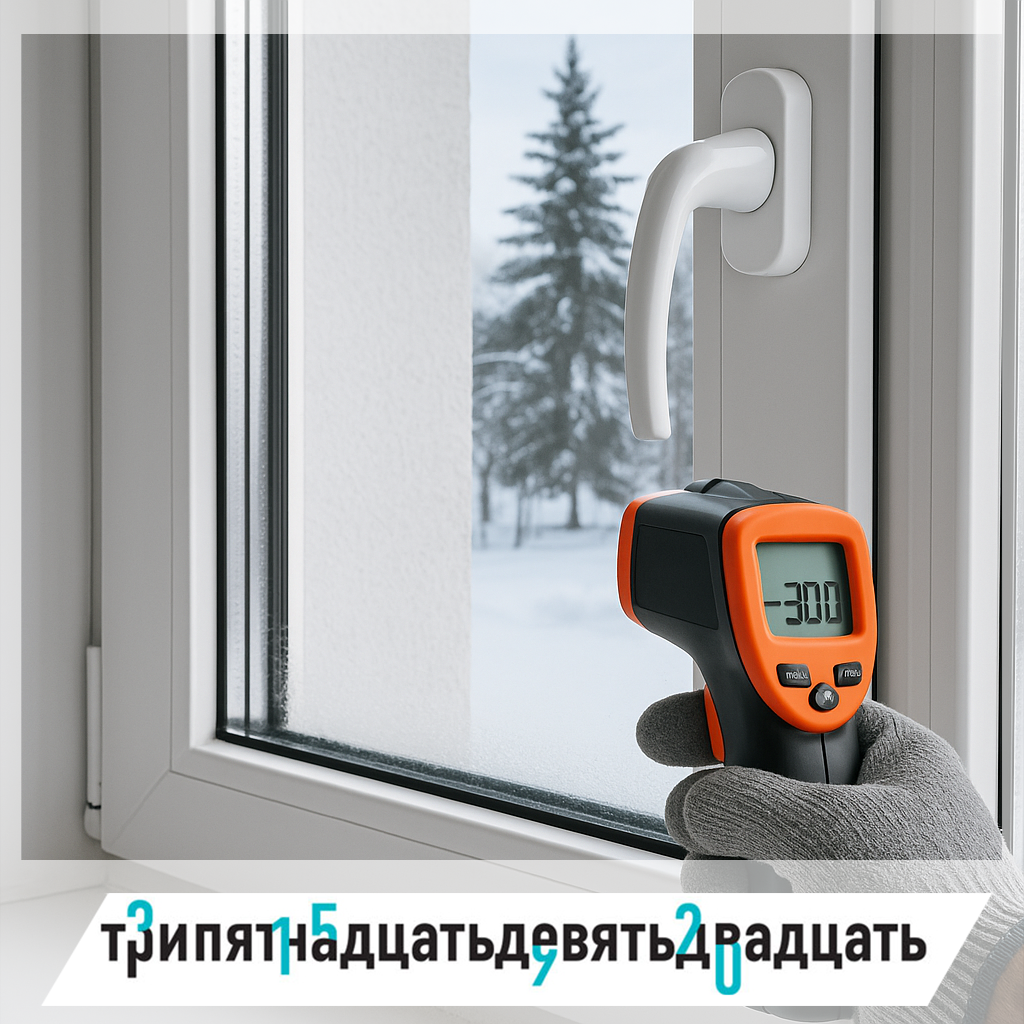 Нужны окна, которые выдержат −30 °C?