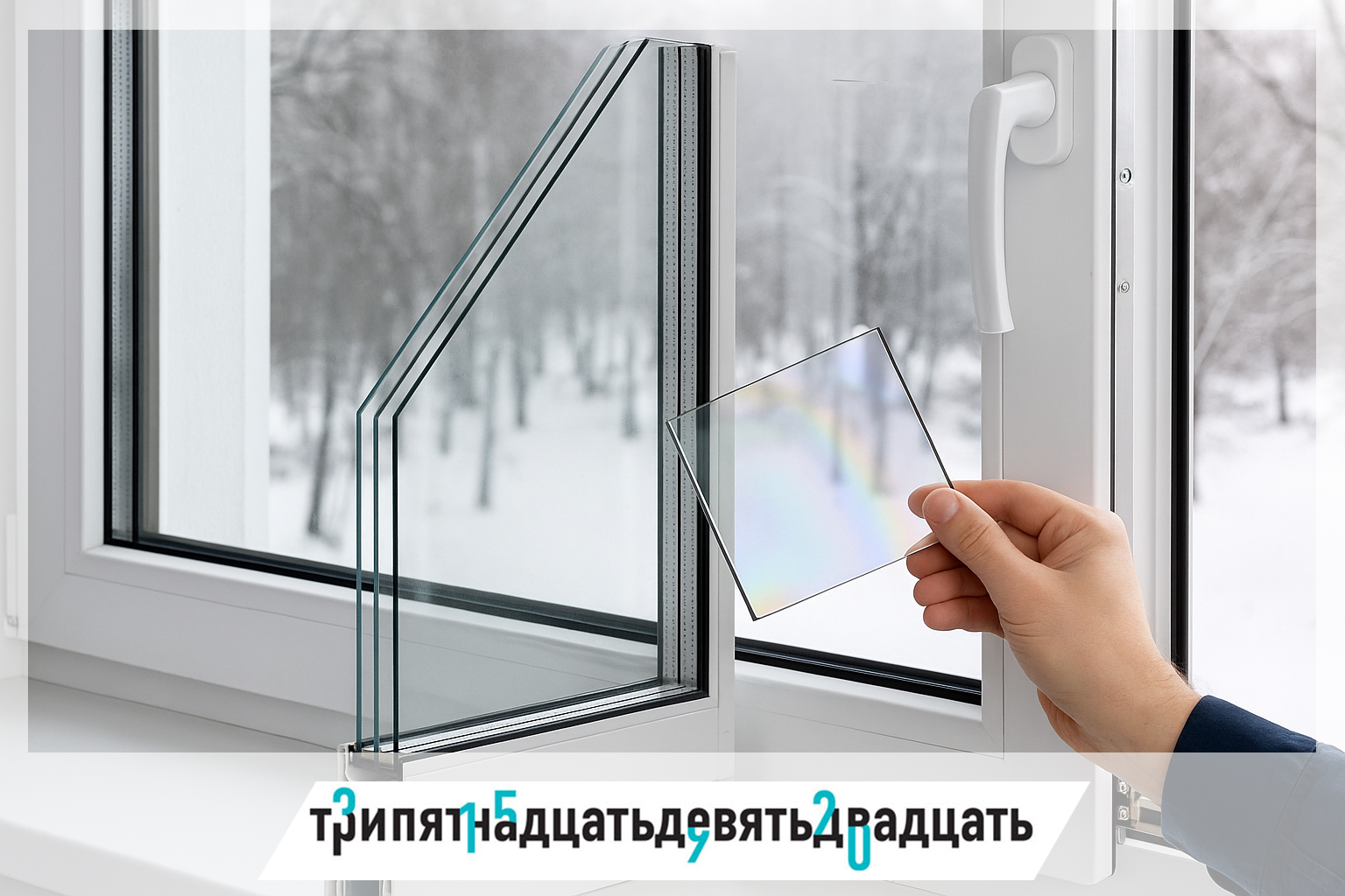 Как подобрать стеклопакет под зиму: Low-E, камеры, газ, тёплая дистанция.