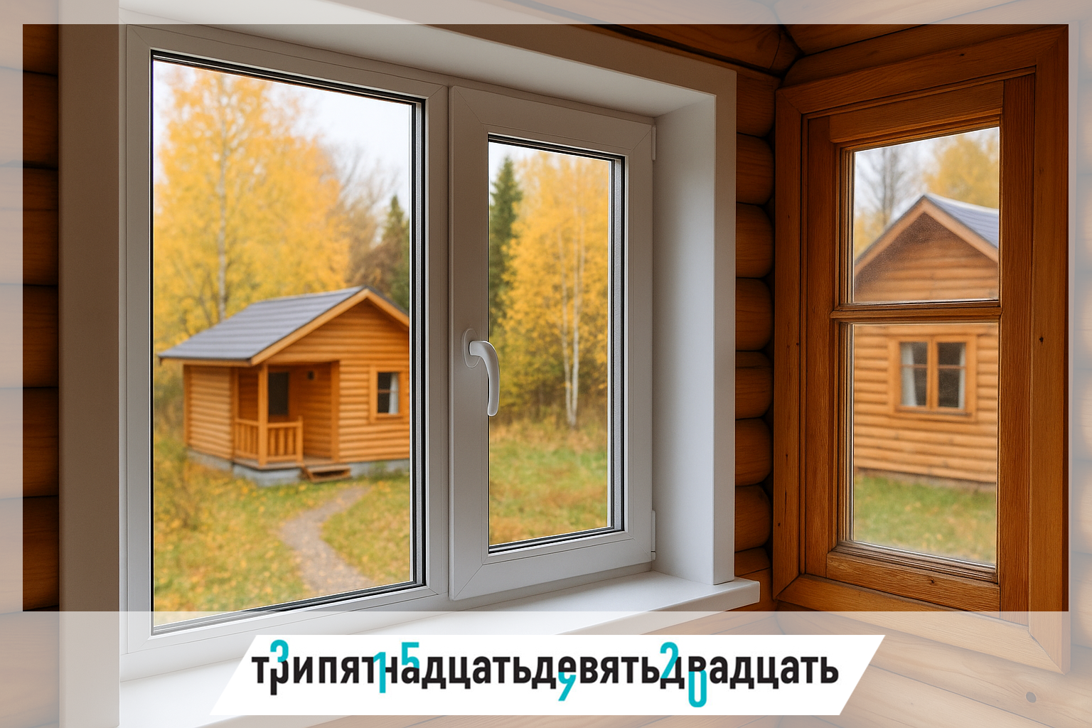 Как подобрать окна для дачного дома: материал, стеклопакет, режим эксплуатации.